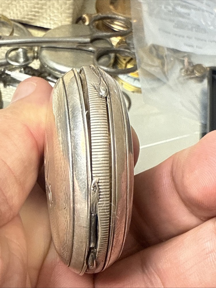 Solid Silver John Forrest 144gram 53mm Balance Is Good Overwind For Service