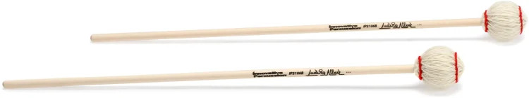 Innovative Percussion IP3106B Ludwig Albert Medium-hard Marimba Mallets -