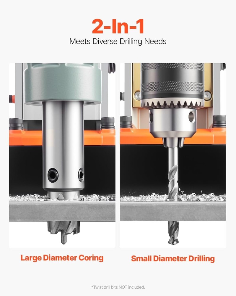 1550W Magnetic Drill Press - 2