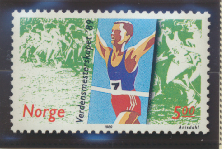 Norway Stamp Scott #937, Mint Hinged
