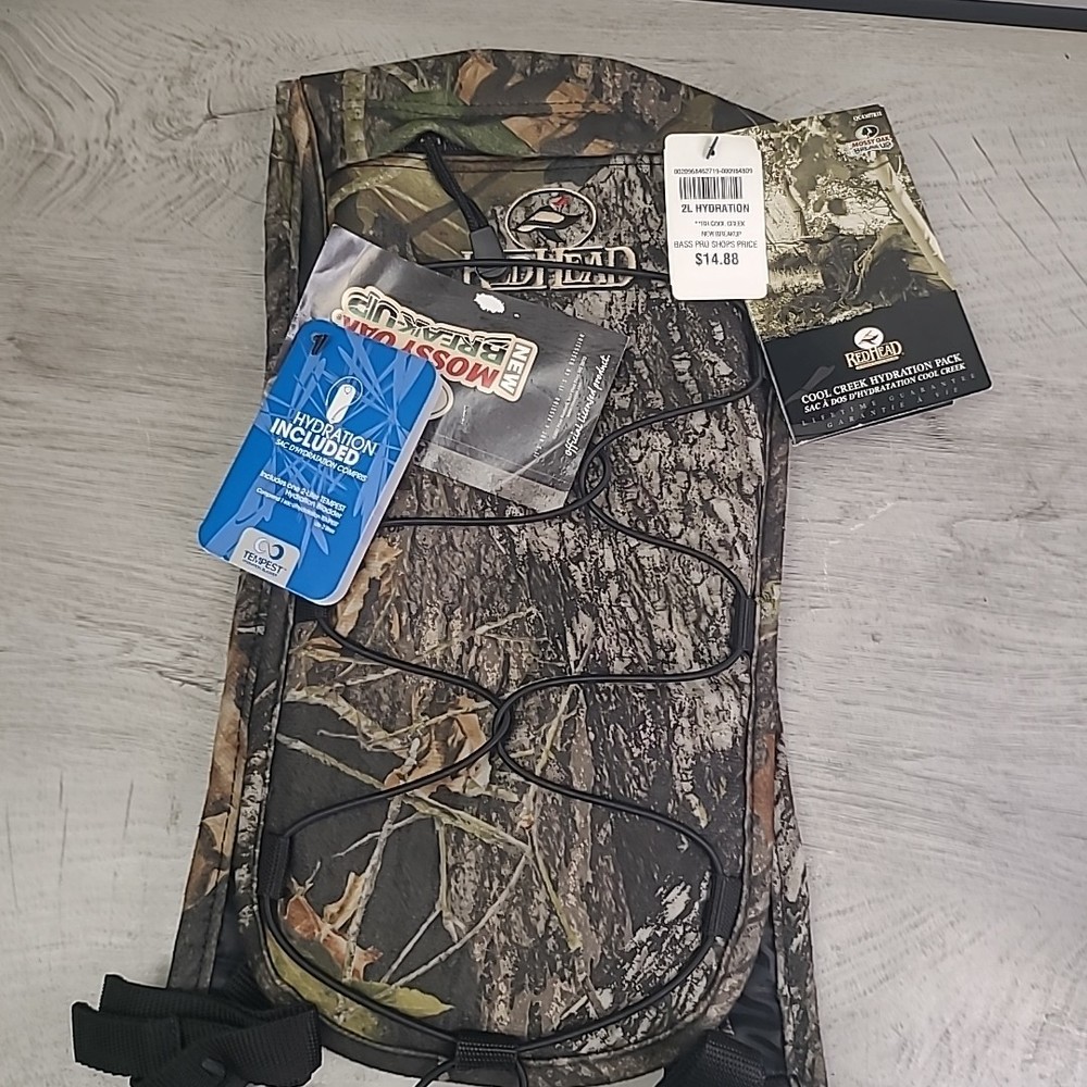 REDHEAD Camo Hydration Camelback Backpack WITHOUT Hydration Bag NEW