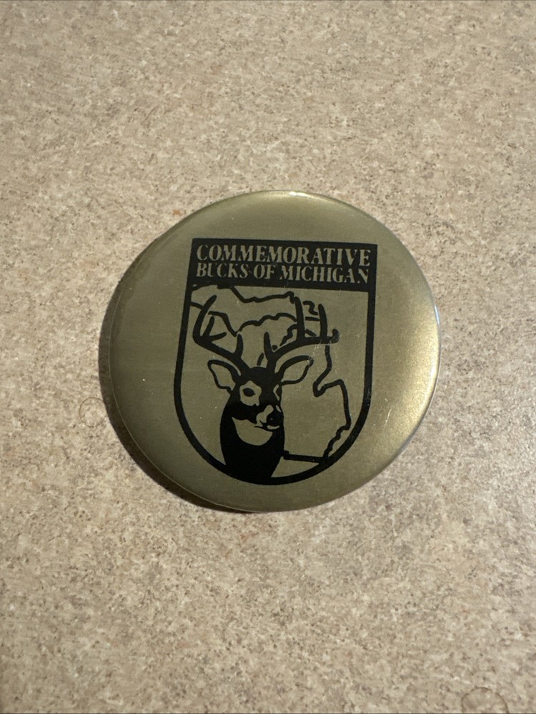 Vintage Michigan Bowhunter Pins