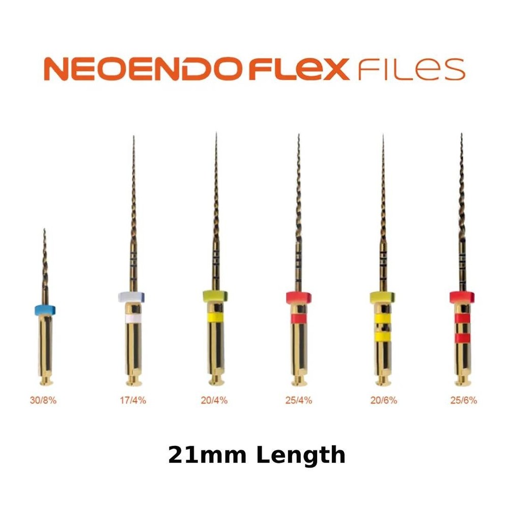 NeoEndo Flex Rotary Files 21mm