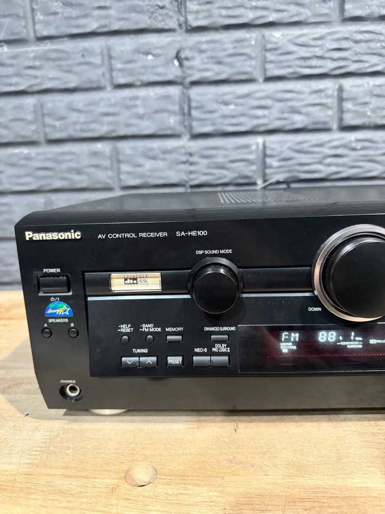 Panasonic SA-HE100 350 Watt AV Control Receiver Dolby TESTED