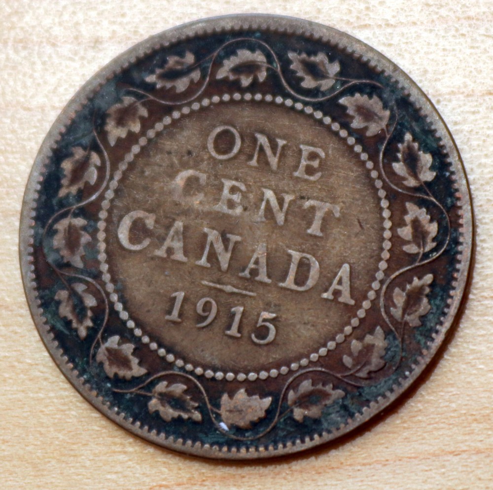 1915 Canada 1 Cent