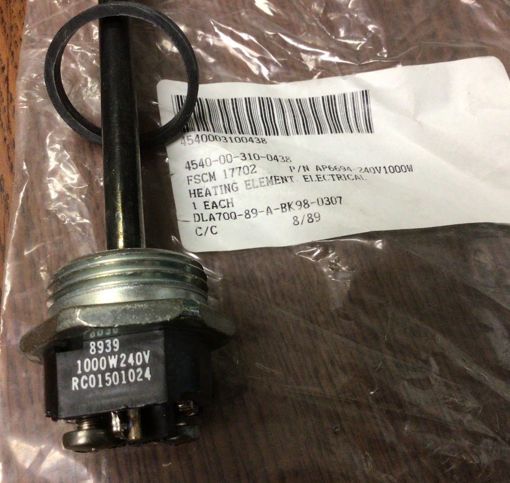 RHEEM HEATING ELEMENT RC01501024 NOS