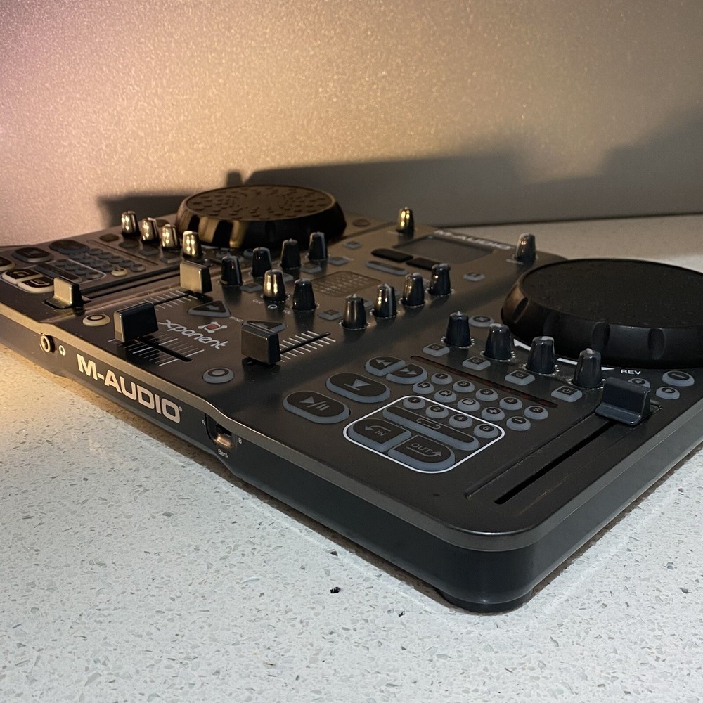 M-Audio torq Xponent Advanced DJ 2-Channel Mixer Controller Confirmed Operation