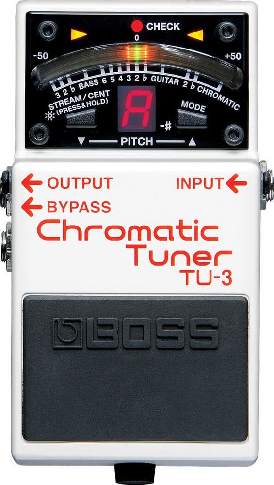 Boss TU-3 Compact Chromatic Tuner Pedal