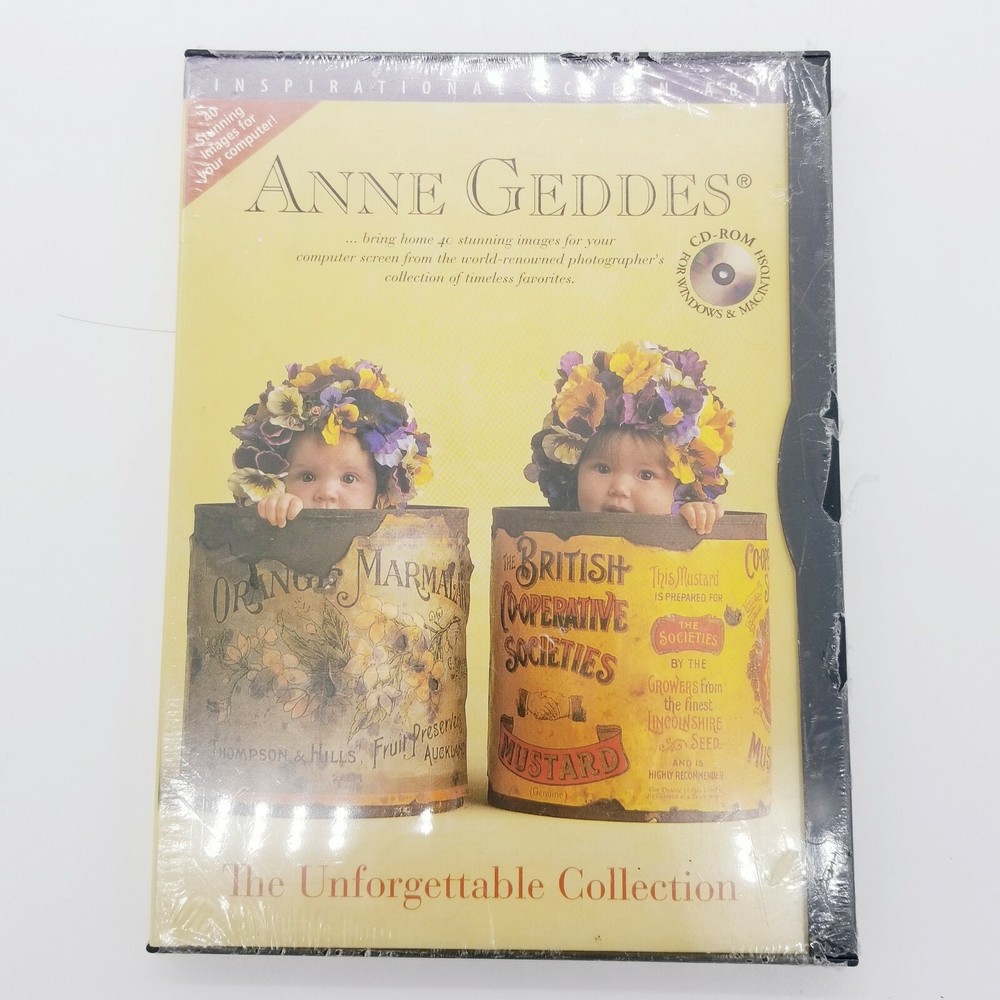 Anne Geddes CD-ROM Collection Mac Windows