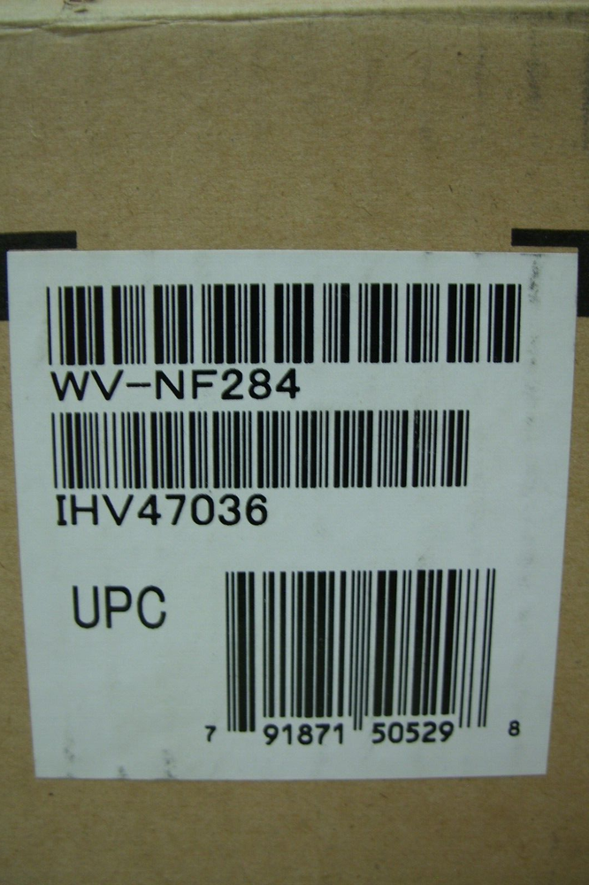 Panasonic WV-NF284 Fixed Dome Network Surveillance Camera - New Open Box