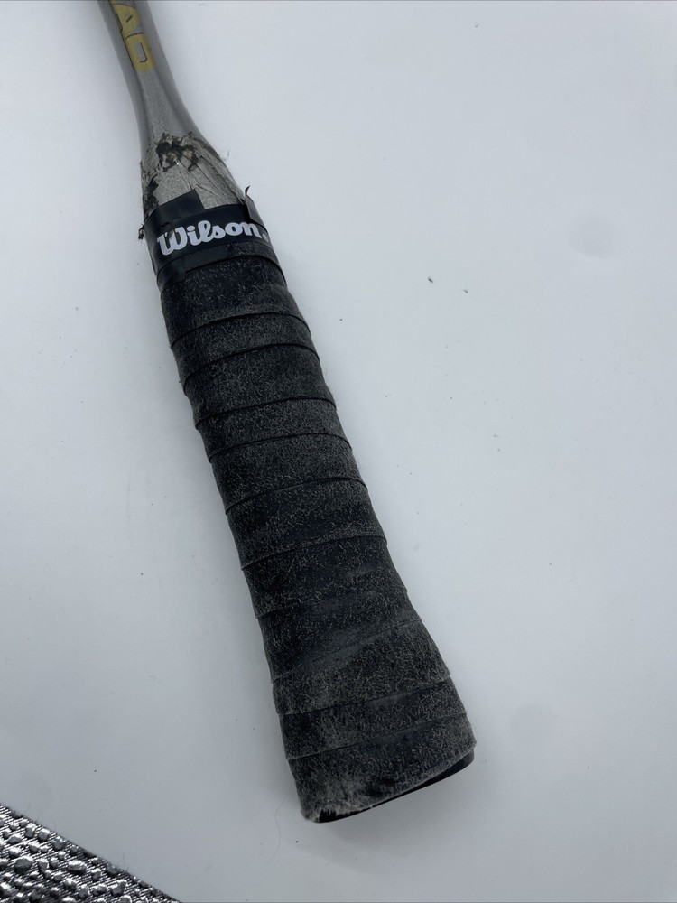 Head Pyramid Power 170 Squash Racket Black & Gold / Case