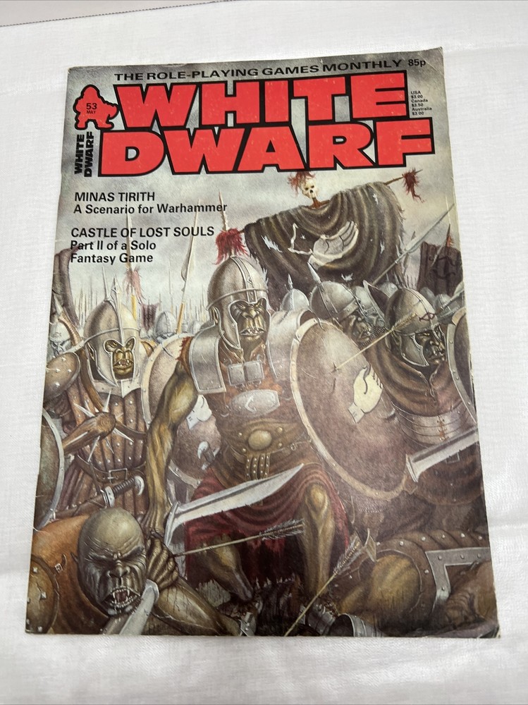 White Dwarf Magazine Issue 53 May Games Workshop