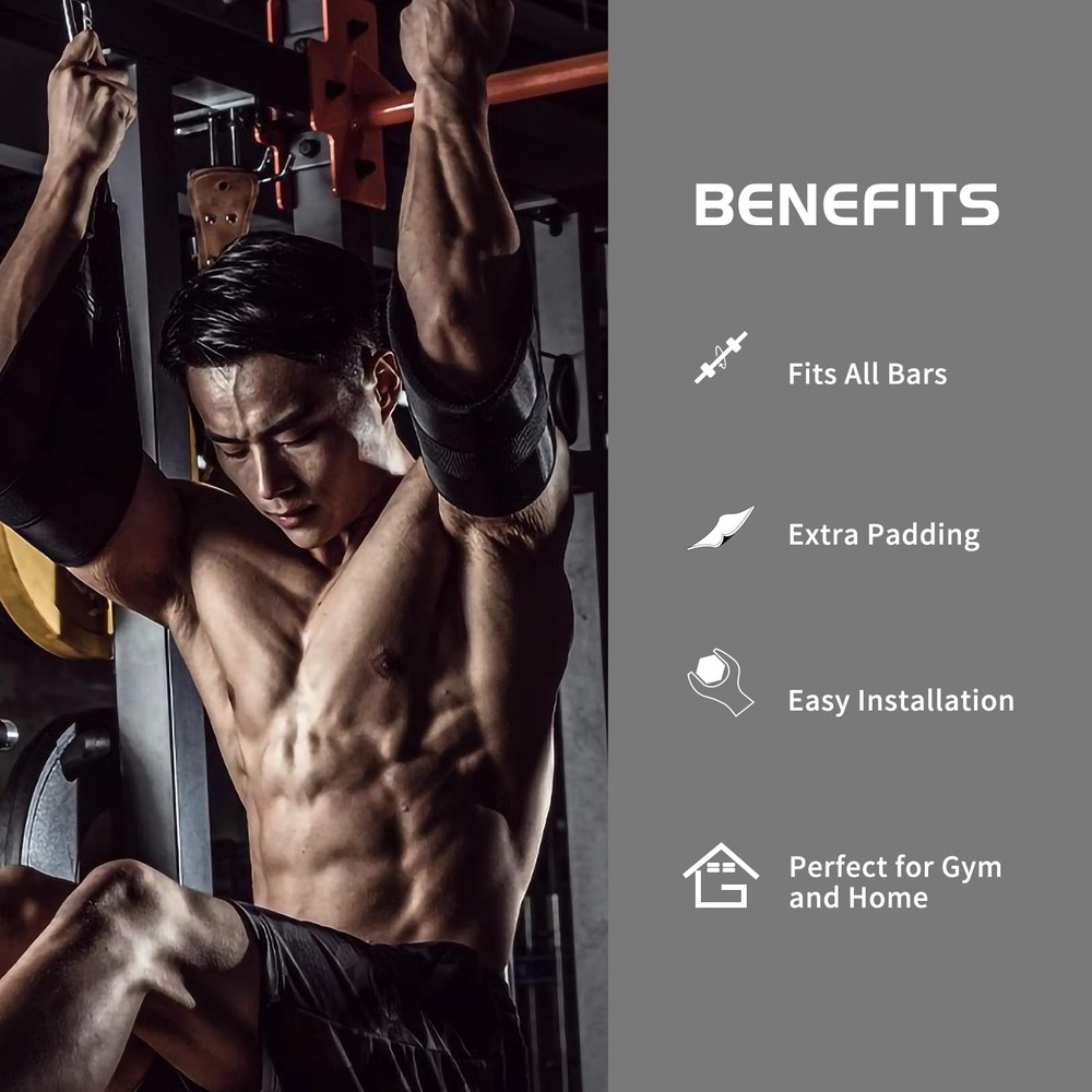 Hanging Ab Straps for Pull Up Bar: Gym Ab Sling Straps for Arm Pull up Workou...