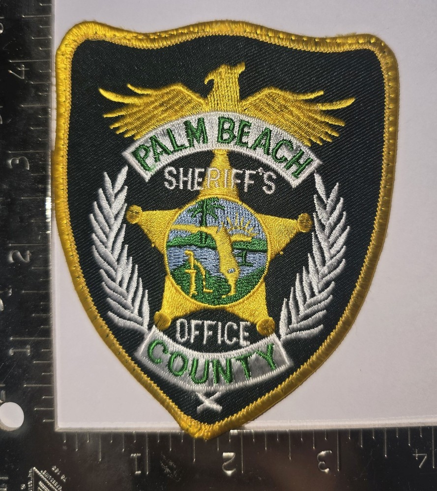Palm Beach County Sheriff’s Office Patch – Gold Eagle & Star
