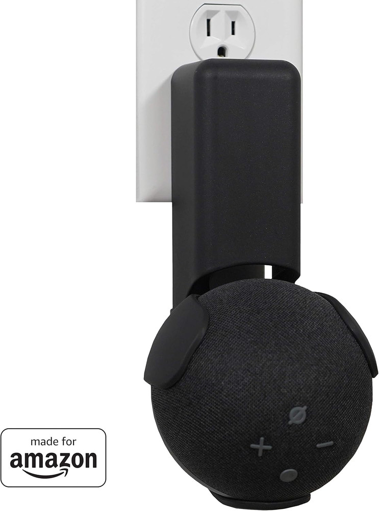 Made for Amazon Outlet Hanger, Black, for Echo Dot (4Th Generation)
