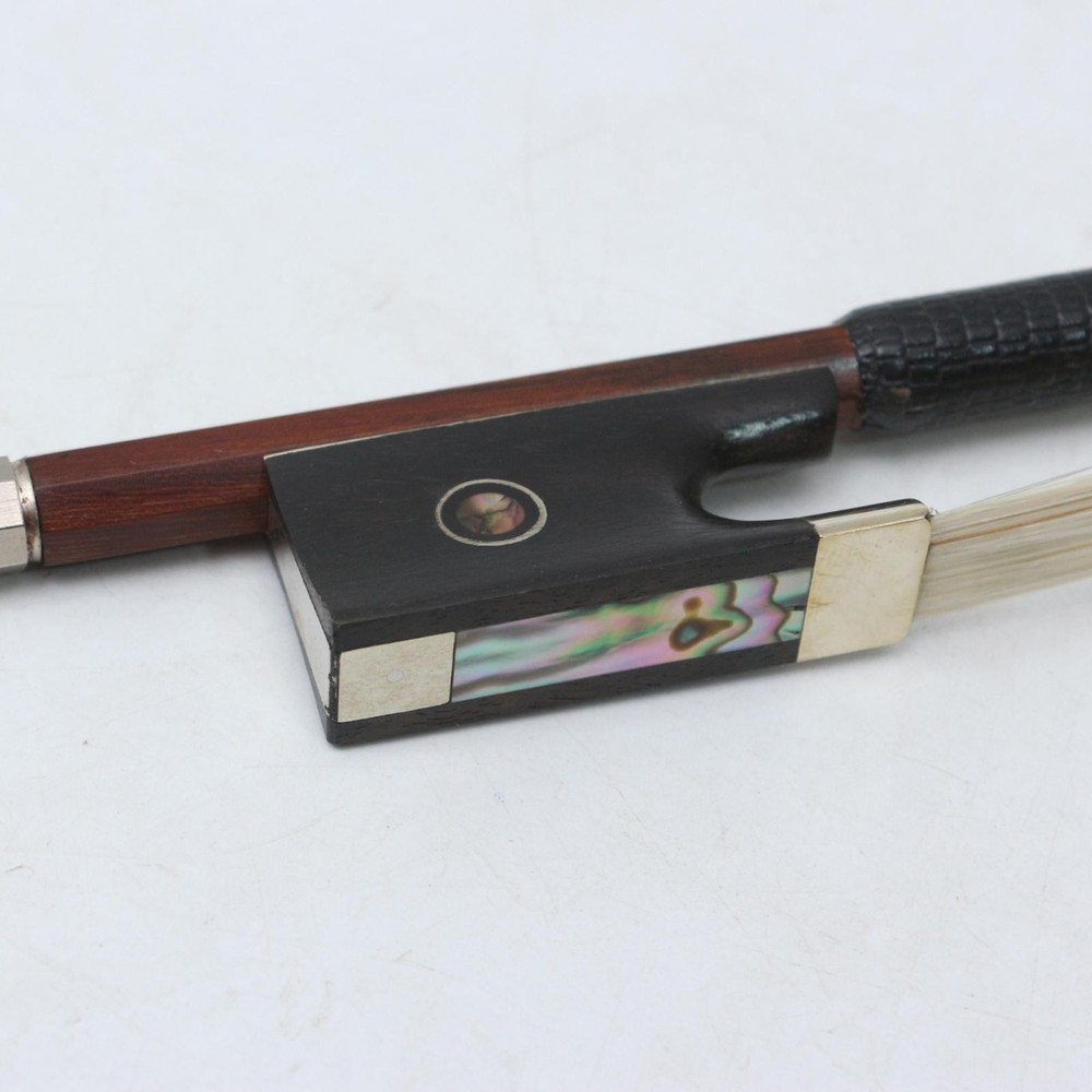 4/4 Violin Bow Frog DIY Violin Bow Making High Performance Decorative Sturdy