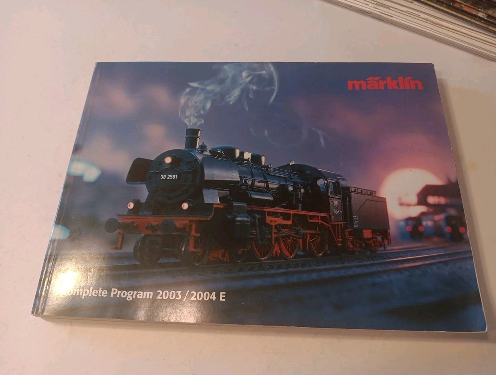 Marklin, Complete Program 2003/04 Catalog, English, Preowned