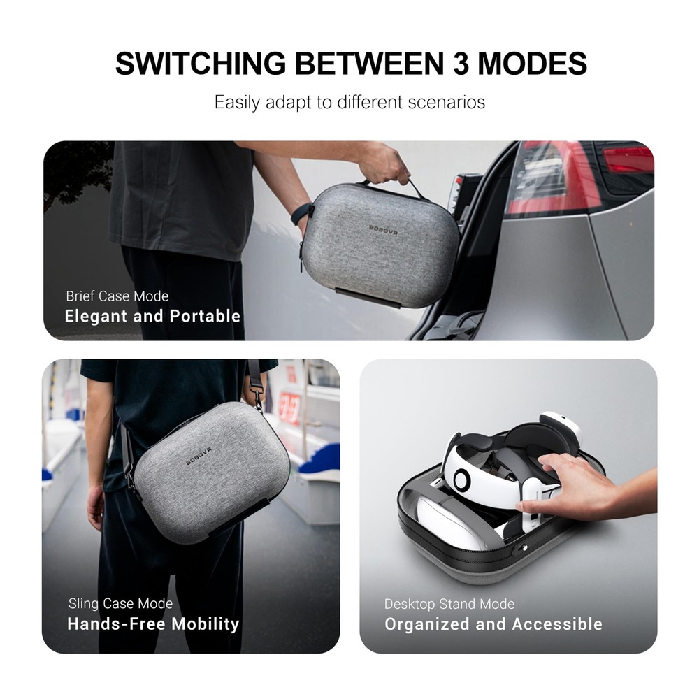 C3 Carrying Case,Three Versatile Modes, Desktop Stand for Tidy Workspace, wit...