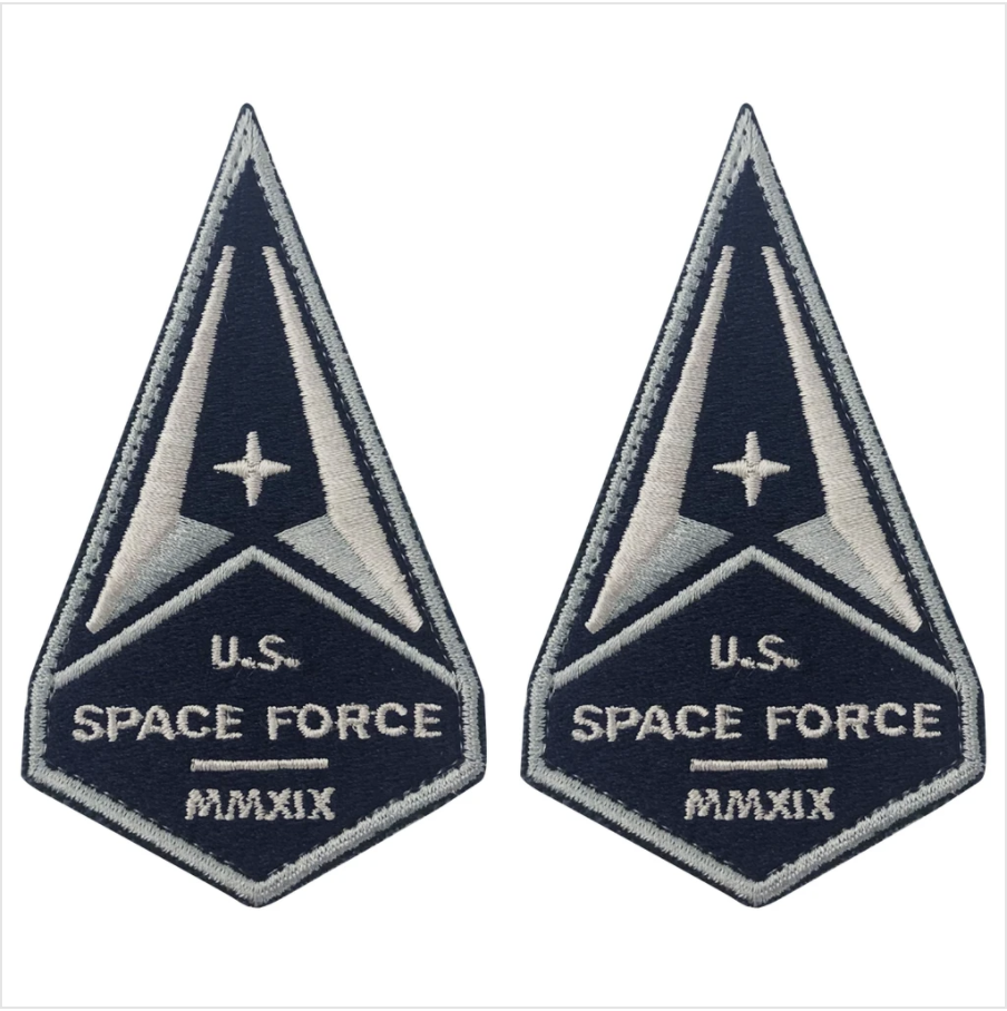 GENUINE U.S. SPACE FORCE MMXIX PATCH WITH HOOK