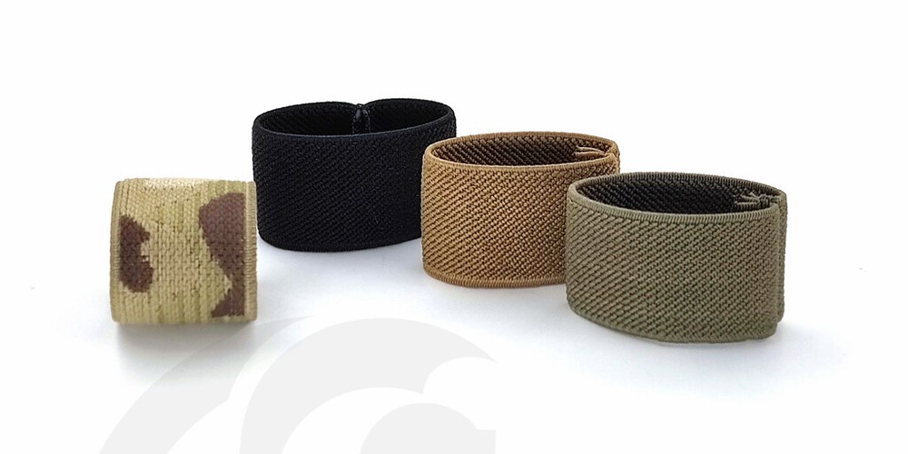 10Pc 20/25/38/50mm Elastic Belt Keepers Tactical Elastic Web Belt Loop Keeper