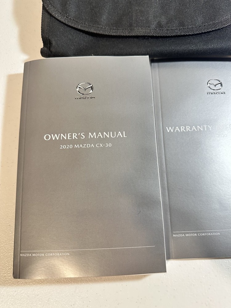 2020 Mazda CX-30 Owner's Manual