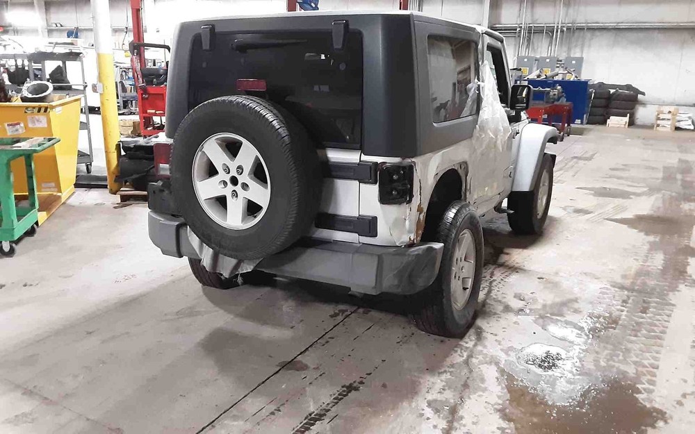Used Windshield Frame fits: 2010 Jeep Wrangler Grade A