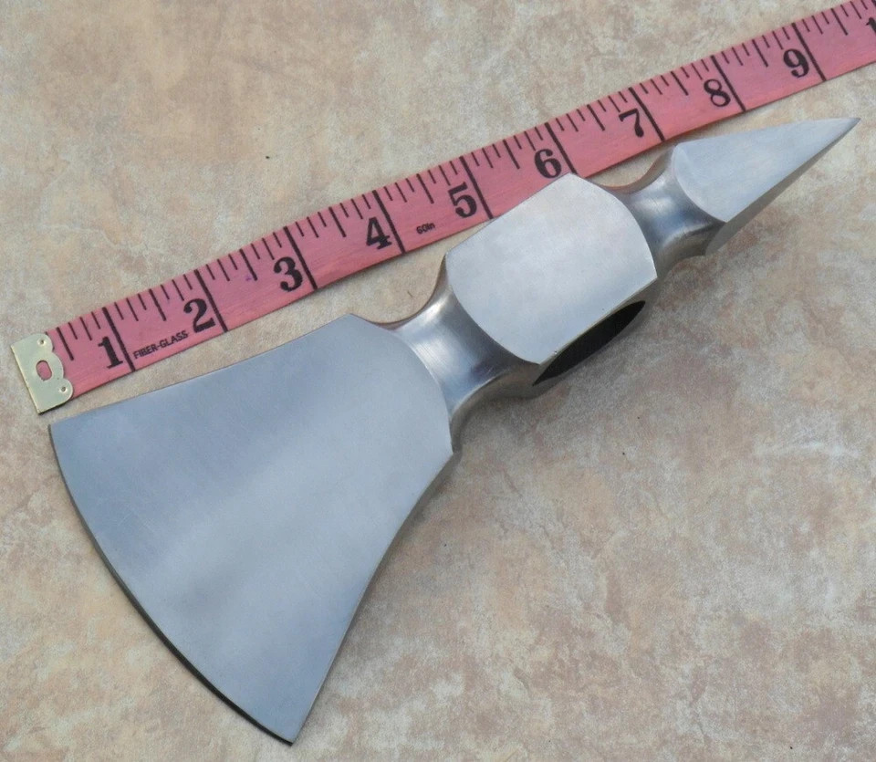 CUSTOM MADE AXE HEAD HATCHET TOMAHAWK TACTICAL CARBON STEEL HEAD