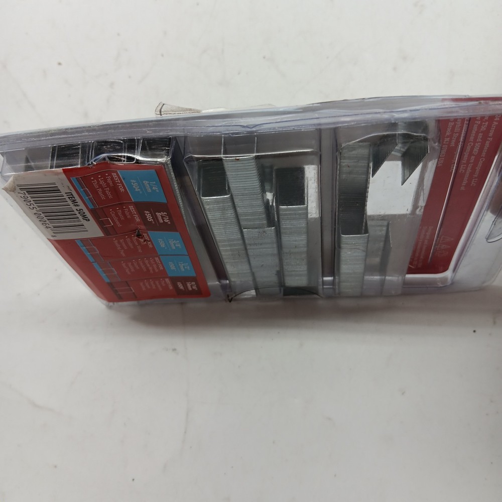 ARROW 50MP T50 Heavy Duty Staples Multipack, Staples *PARTIAL PACK*