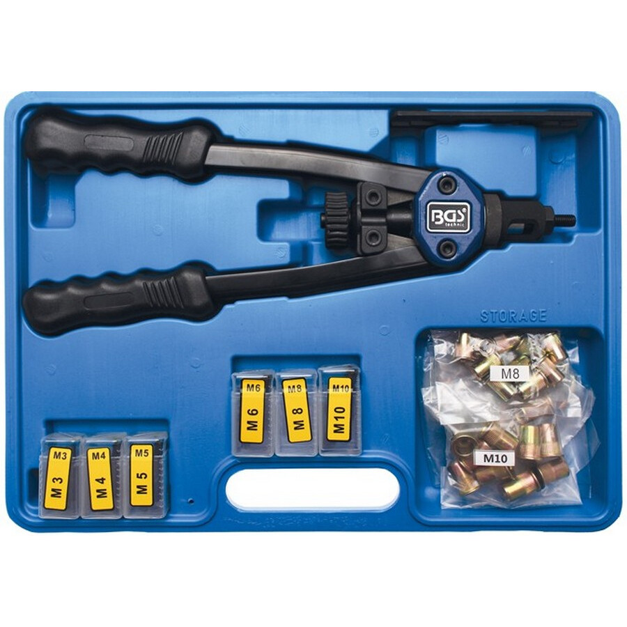 riveting machine for threaded rivets m3-m13 - code bgs408 FBGS408 BGS workshop