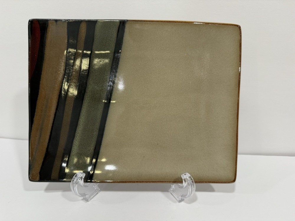 Vintage Sango Avanti Black 9" Platter