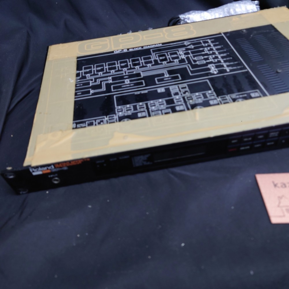 Roland GP-8 Guitar Effects Processor Multi Effects Rack Unit Tested Working