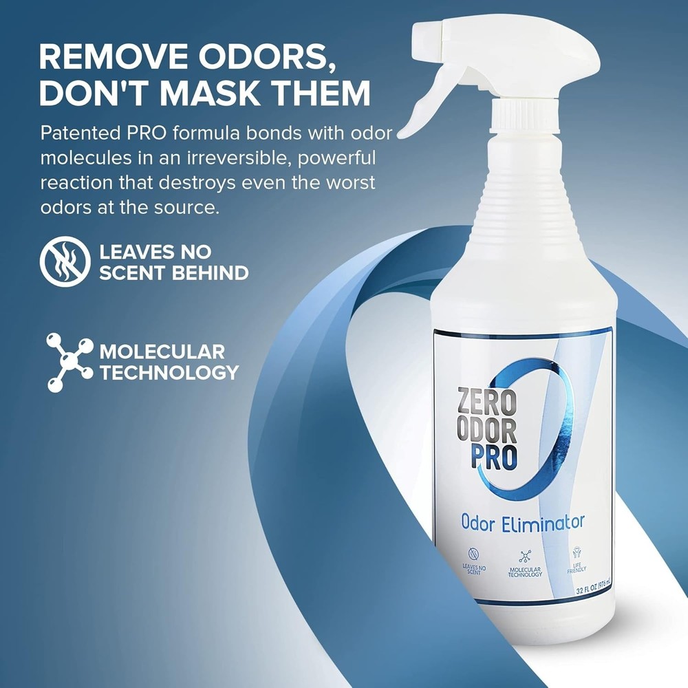 Zero Odor Pro - Commercial Strength Eliminator Odor Neutralizer, Room Deodorizer