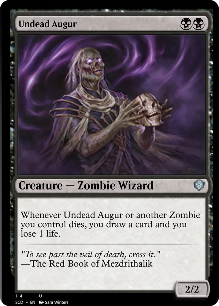 Undead Augur [Starter Commander Decks]