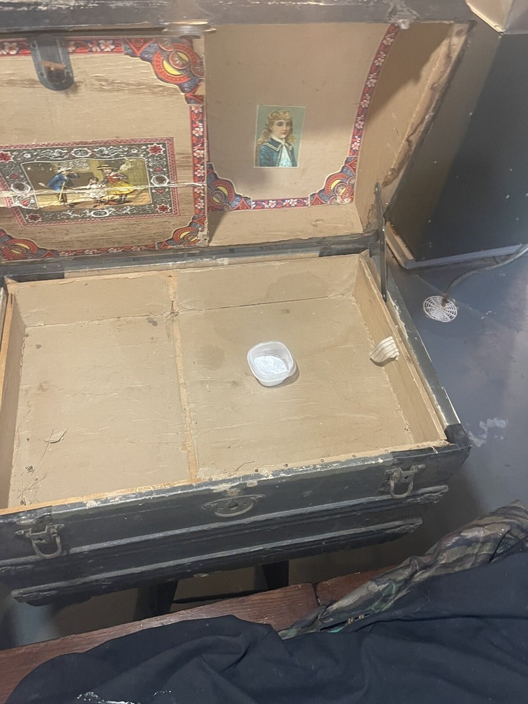 antique vintage steamer trunks
