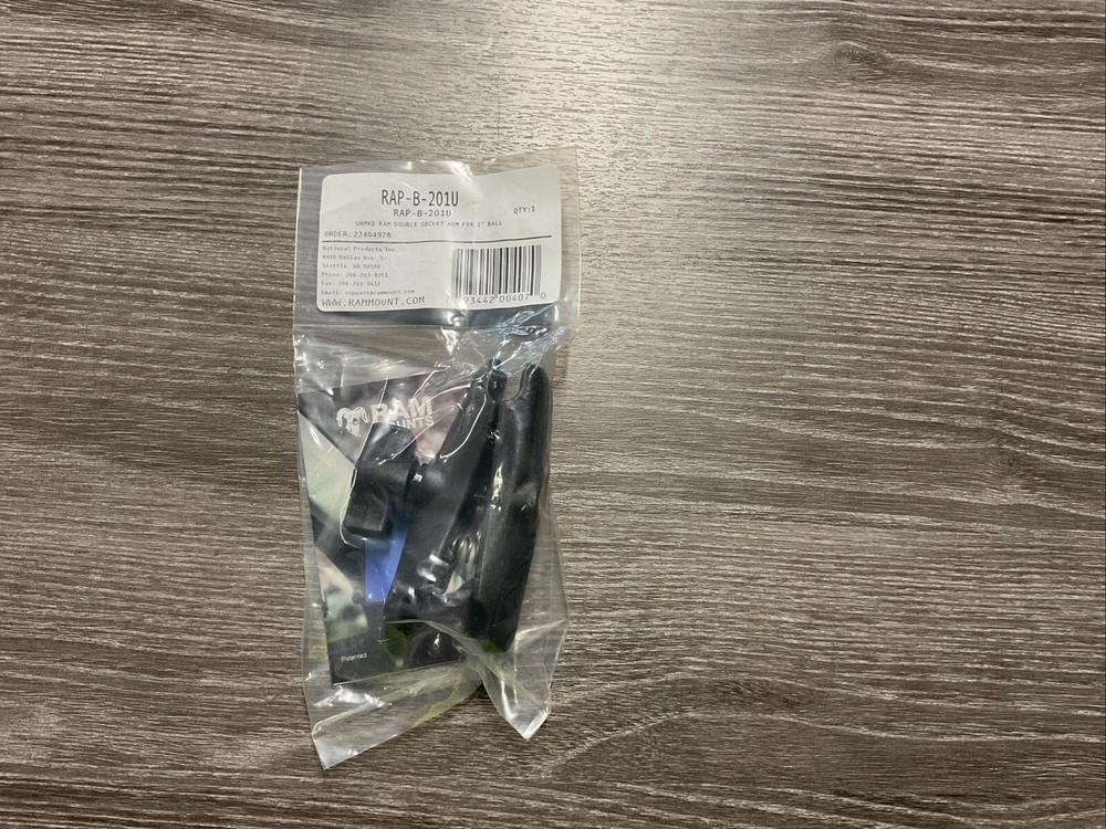 RAP-B-201U RAM Mount Composite Double Socket Arm - B Size Medium