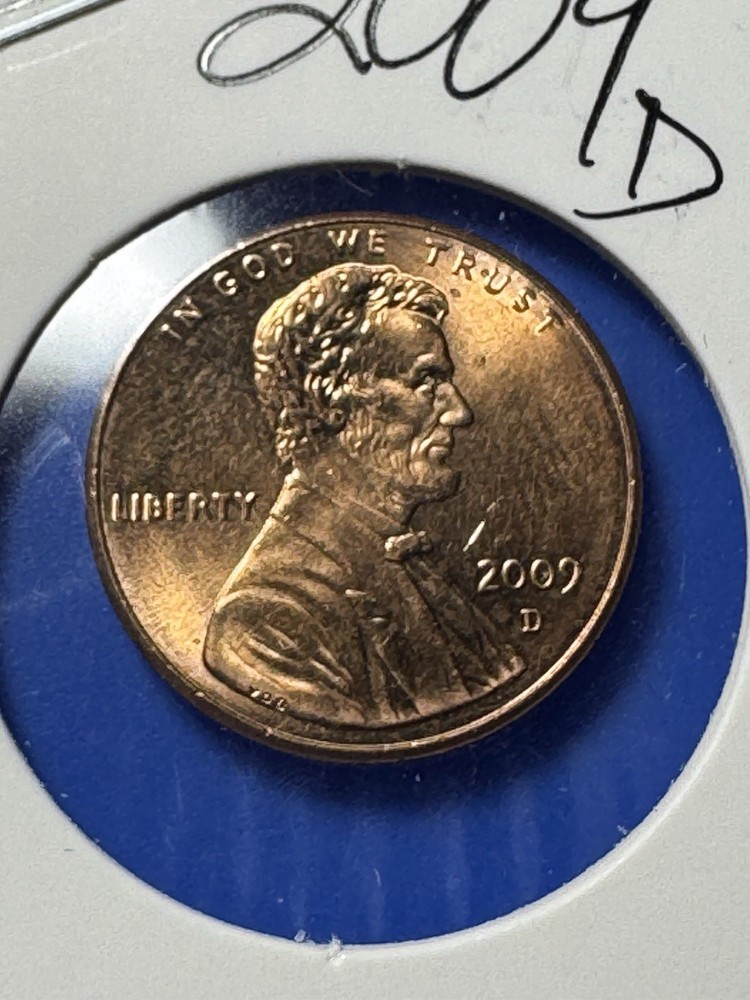 2009 D Red Lincoln Cent Professional Years Pristine Condition