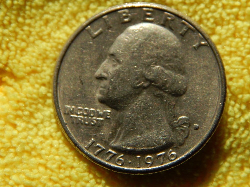 Bicentennial Quarter D Mint , Multiple Mint Errors Reverse and Obverse Errors