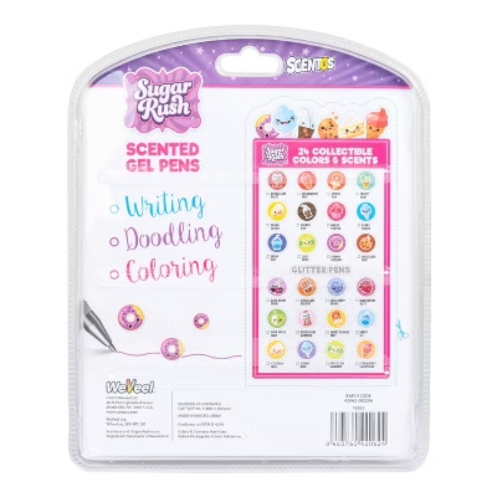 24pk Candy Scented Gel Pens