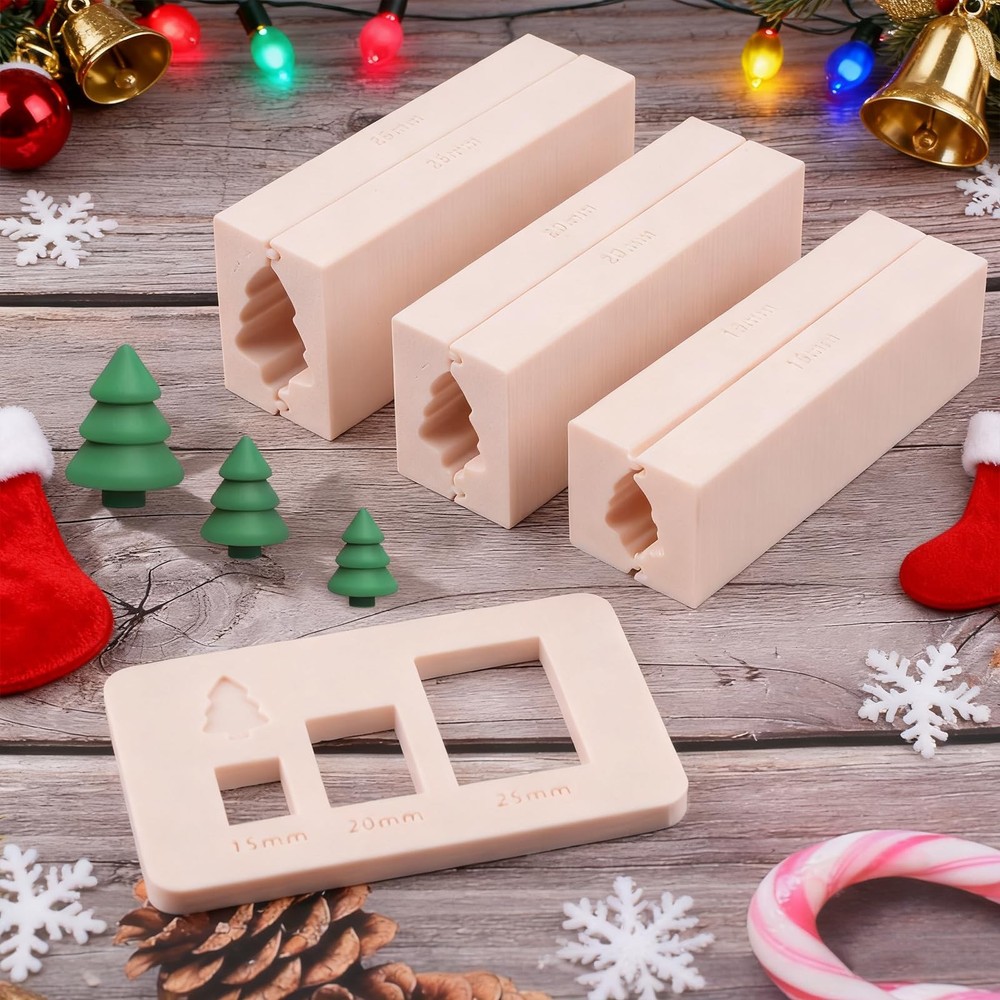 Polymer Clay Bead Roller Set, Christmas Tree Bead Roller Polymer Clay Roller ...