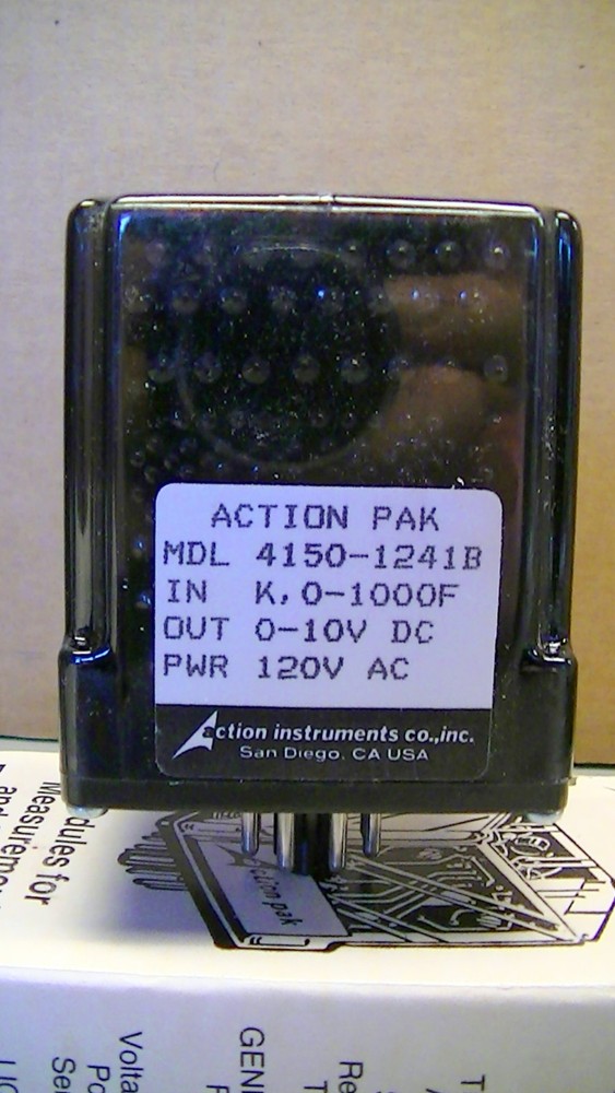 Action Instruments ACTION PAK RELAY 4150-1241B 120 V AC MULTI USE CONTROL