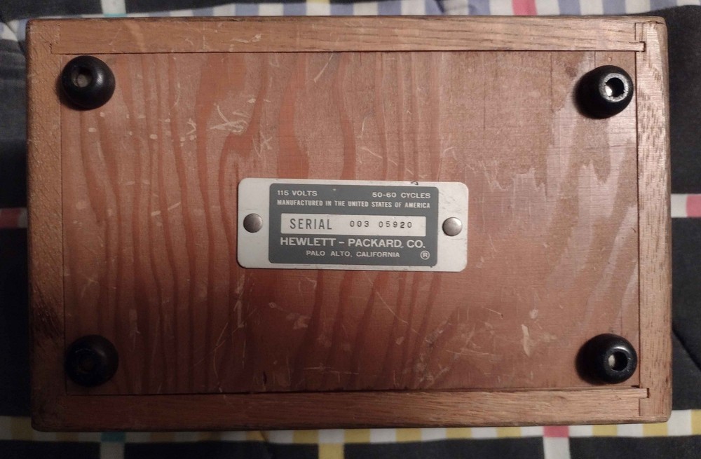 CLASSIC HEWLETT-PACKARD 500 OHM ATTENUATOR 350A