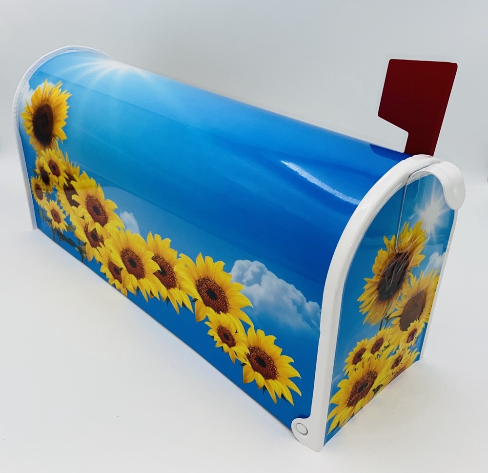 Sun-flowers Custom Mailbox gift For Mom