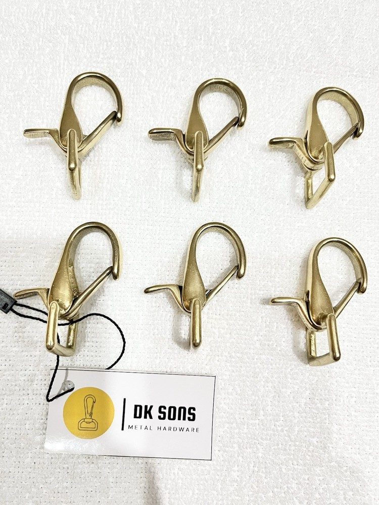 Push Fixed Swivel Snap Hook | Trigger Metal Clasp and Fastner | Stainless