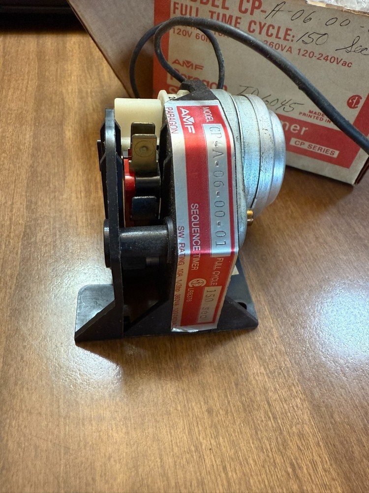 NEW IN BOX PARAGON FULL TIME CYCLE SEQUENCE TIMER CP-A-06-00-01 - 150 SEC