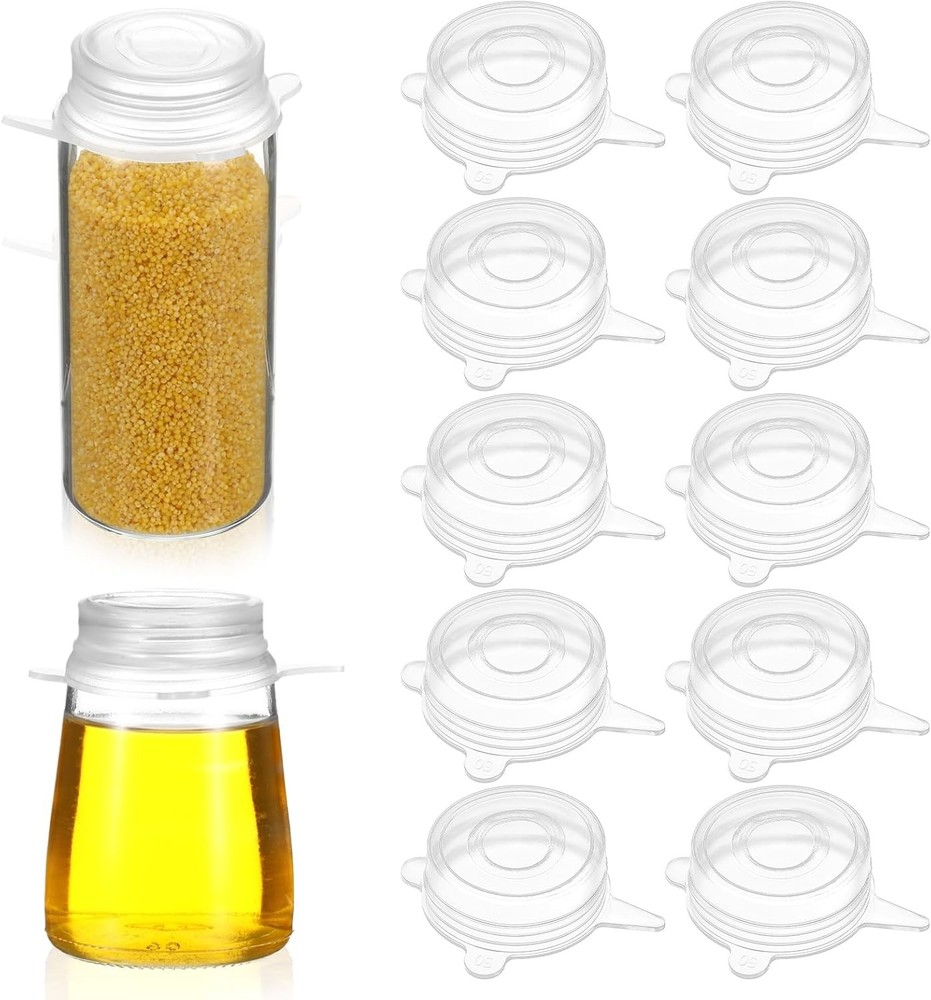 10 Pcs Extra Small Silicone Stretch Lids 2 Inch Same Size Sturdy Reusable