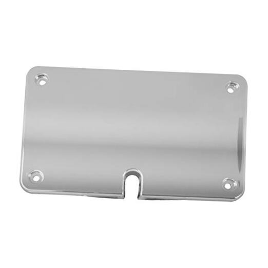 67957 Chrome Plated Plastic CB Mounting Plate for Pete 2006+