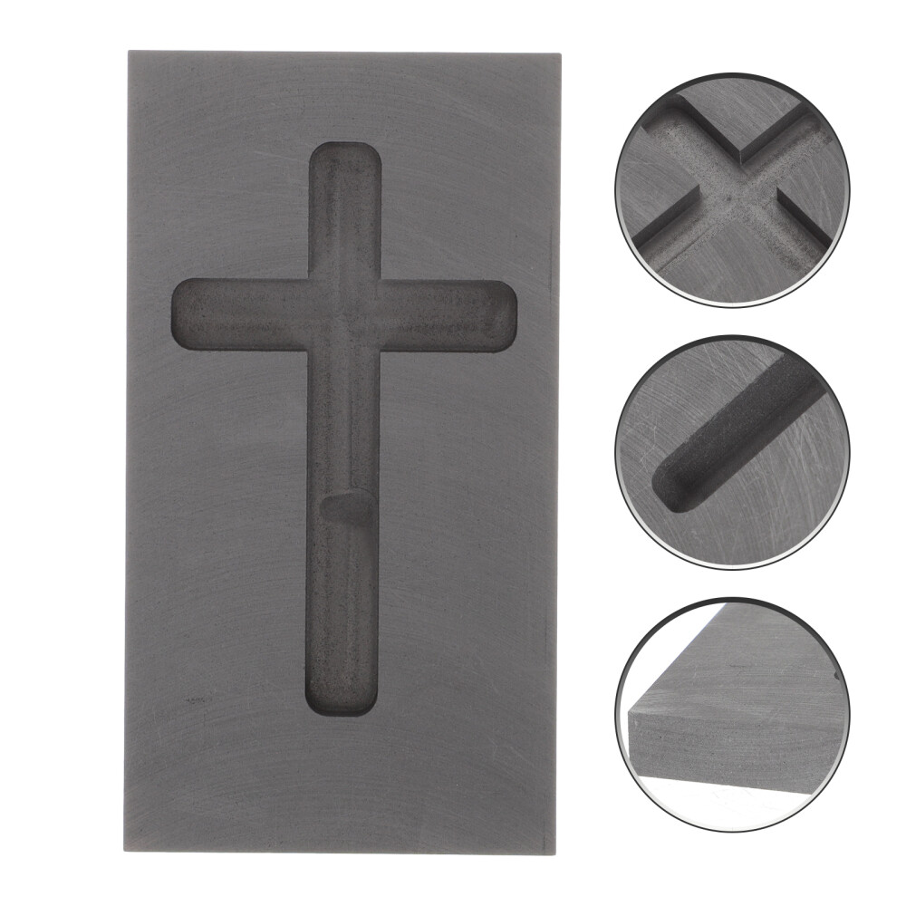 crucible mould Graphite Ingot Mold Heart Shape Refining Graphite Melting