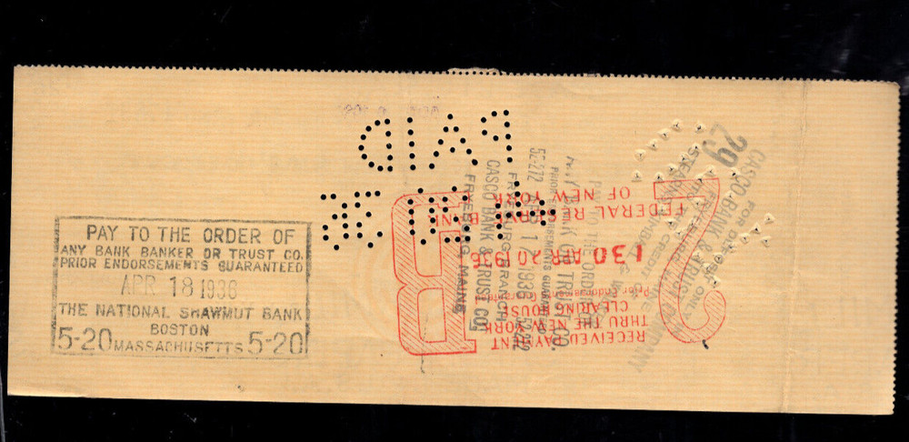 RUDY VALLEE 1936 SIGNED Singer Autograph Auto Check