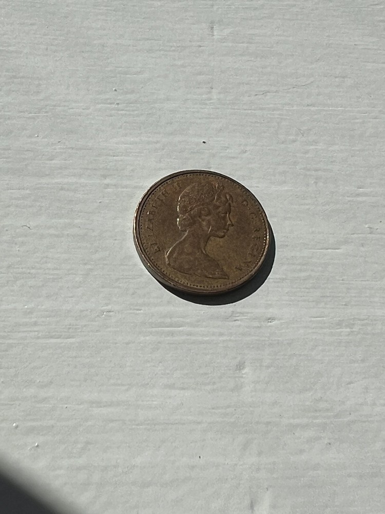 1973 ONE CENT CANADA PENNY CIRCULATED CONDITION