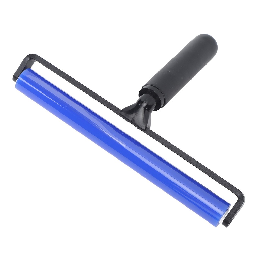 (10in)High Adhesion Blue Silicone Dust Roller Manual Dust Removal Roller US